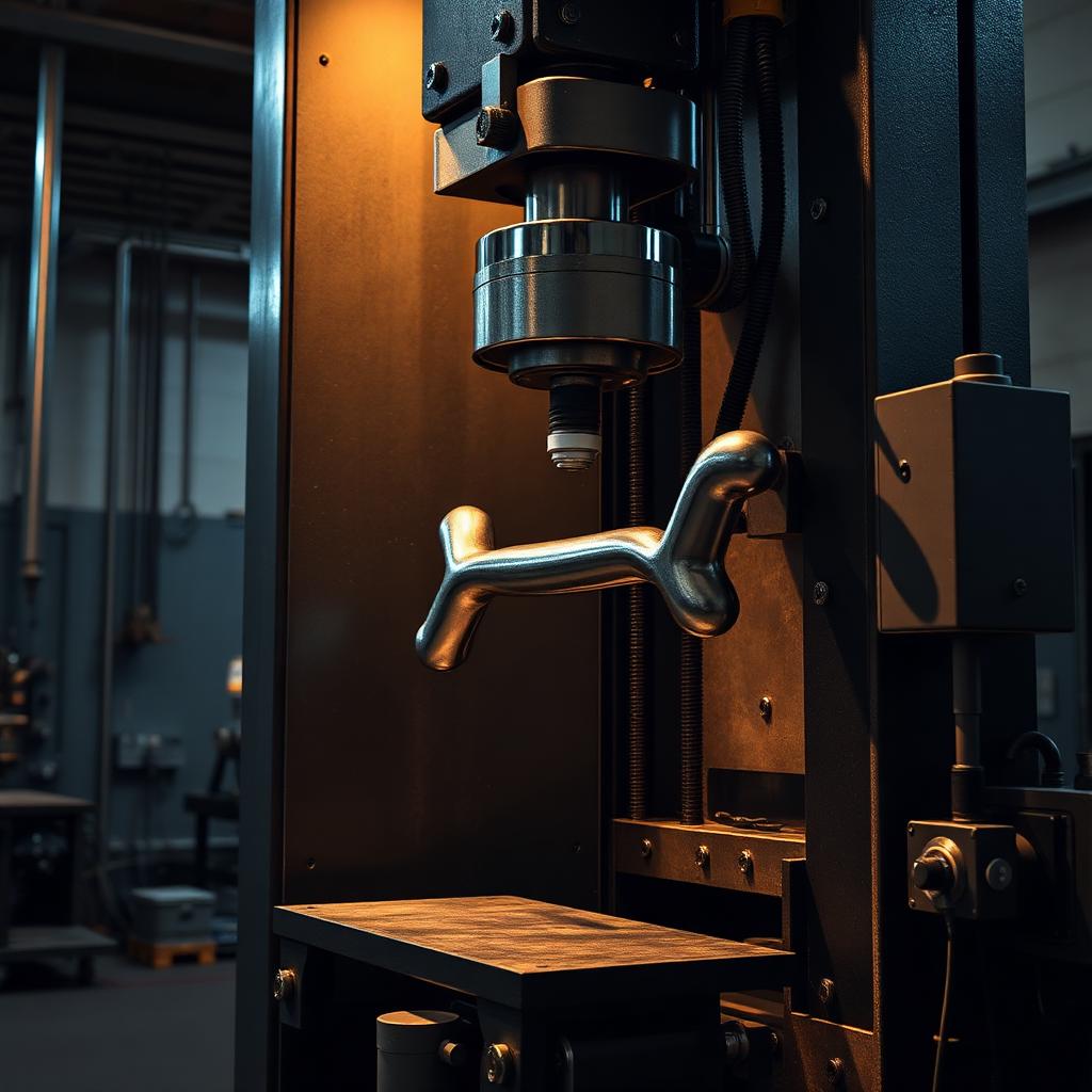 Universal testing machine tensile test to failure